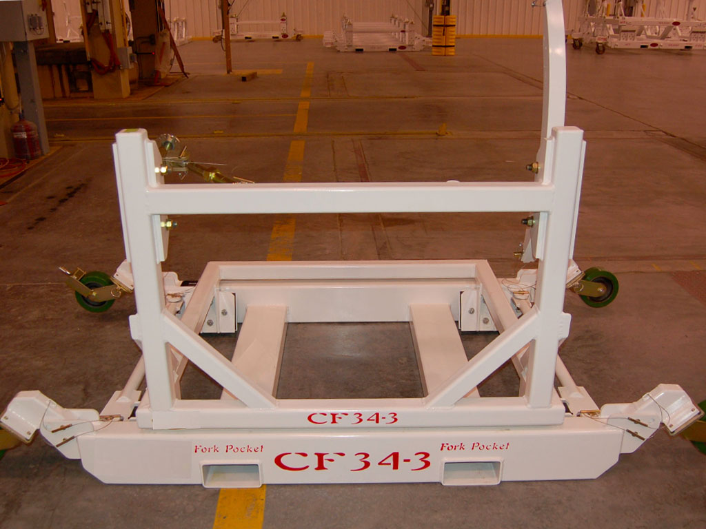 CF34-3 engine stand